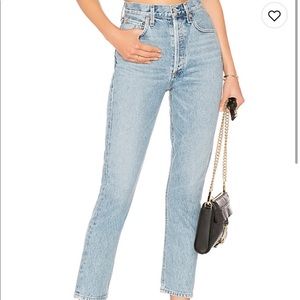 Agolde Riley High Rise Agolde Jeans